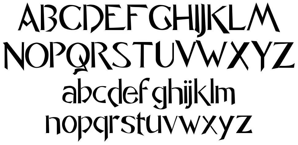 Caligo font
