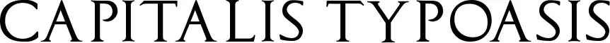 Capitalis TypOasis