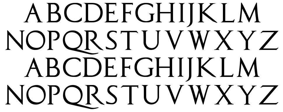 Capitalis TypOasis font
