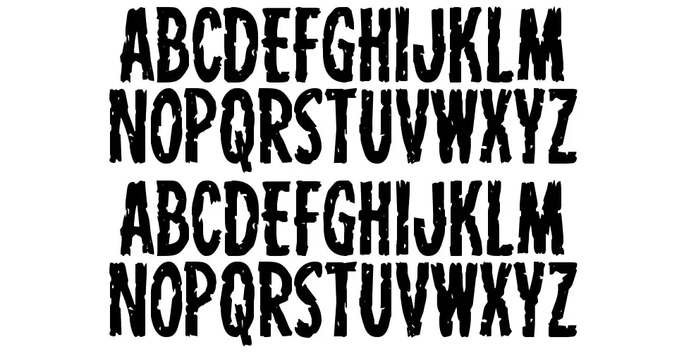 Carnival Corpse font