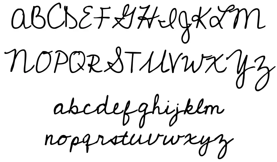 Cedarville Pnkfun1 Cursive font