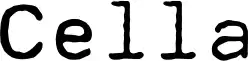 Cella font