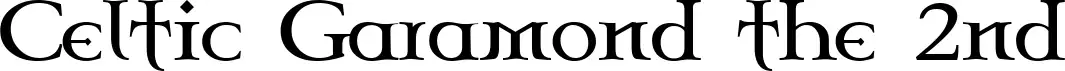 Celtic Garamond the 2nd