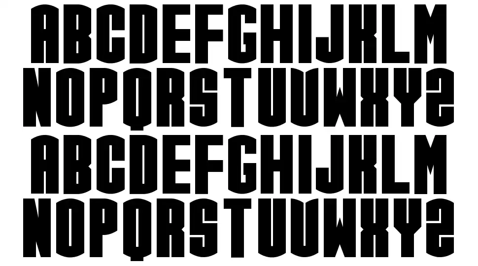 CGF Arch Reactor font