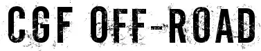CGF Off-Road font