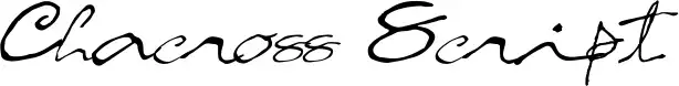 Chacross Script