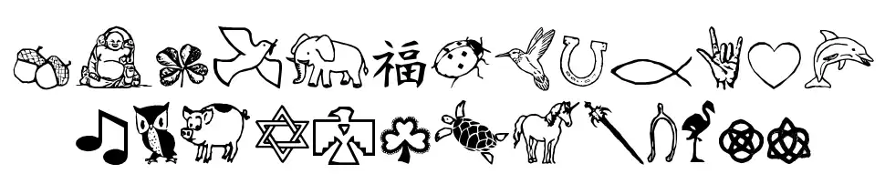 Charming Symbols font