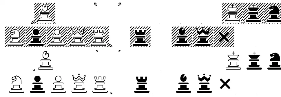 Chess Marroquin font