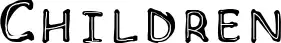Children font