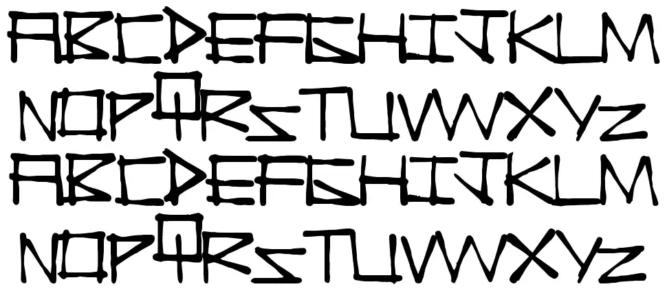 China Town font