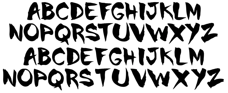 Chinela Brush font