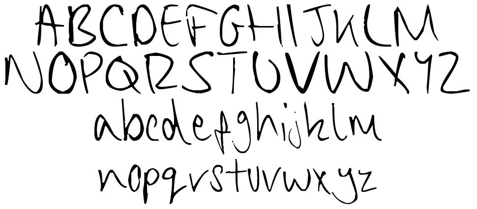 Chippy Handwriting font