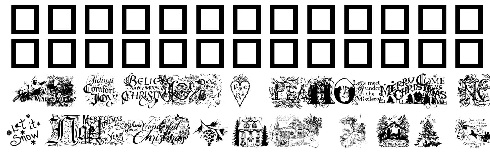 Christmas Cheer font