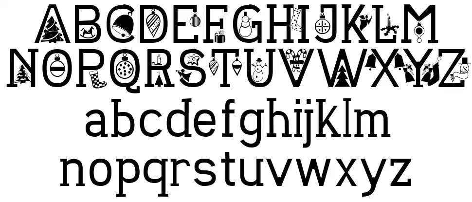 Christmas Sounds font