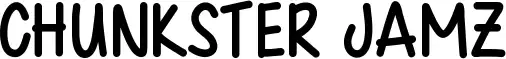 Chunkster Jamz font
