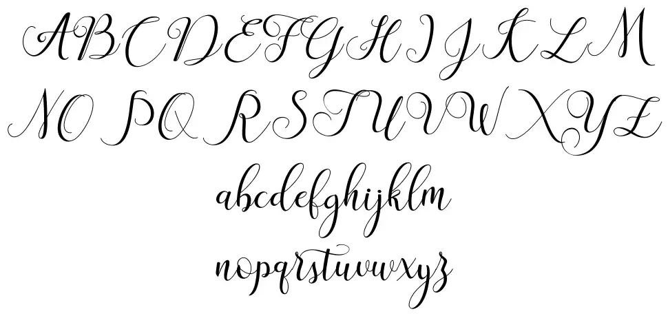 Claudia font