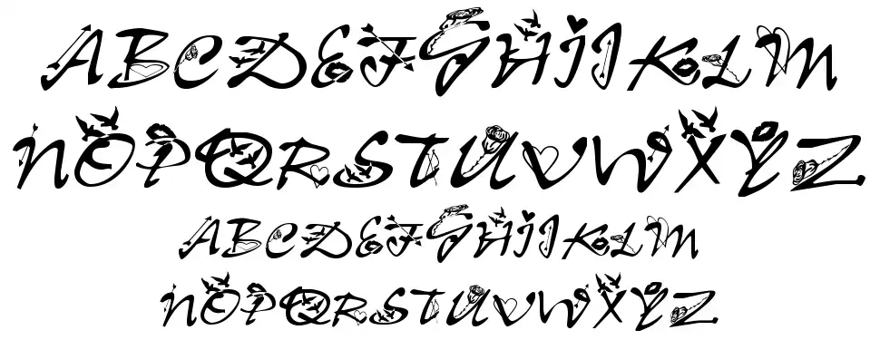CLB Valentine font