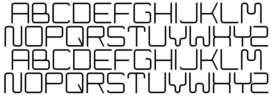 Cleptograph font