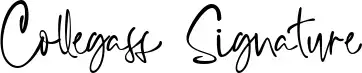 Collegass Signature