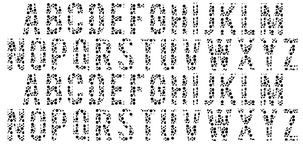 Color Blind font