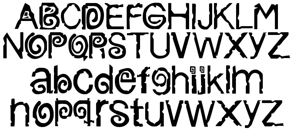 Columbian Stroke font