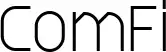 ComFi font