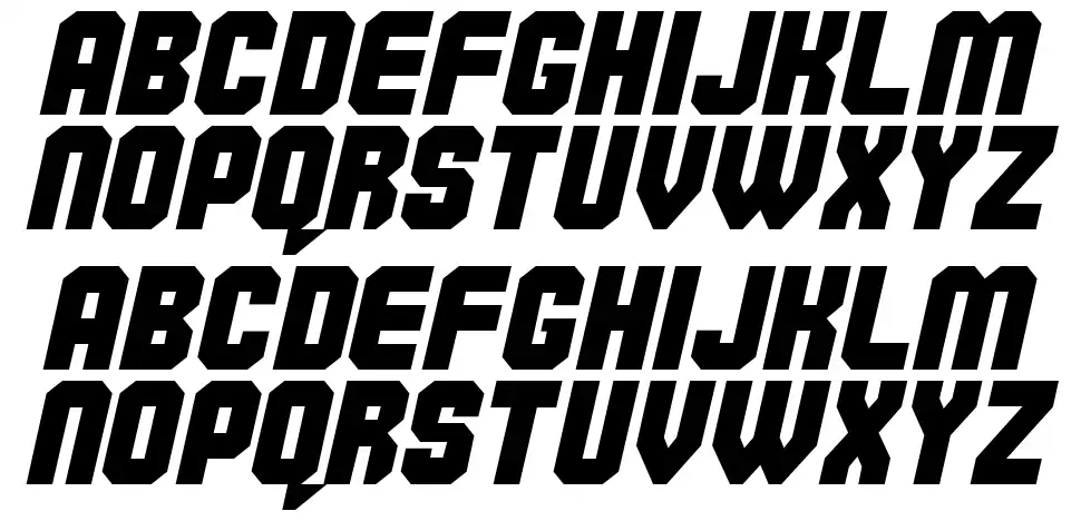 Commando font