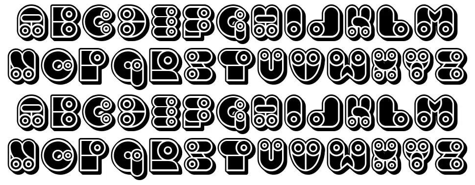Computer font by Vladimir Nikolic - FontRiver