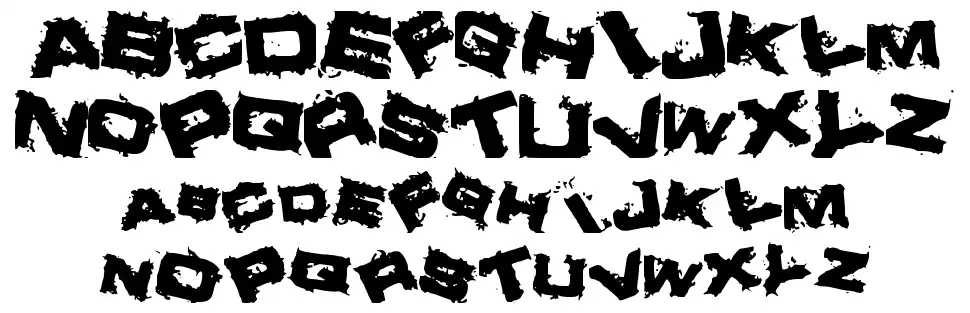 crazy font by brandon b fontriver crazy fonts