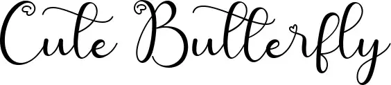 Cute Butterfly