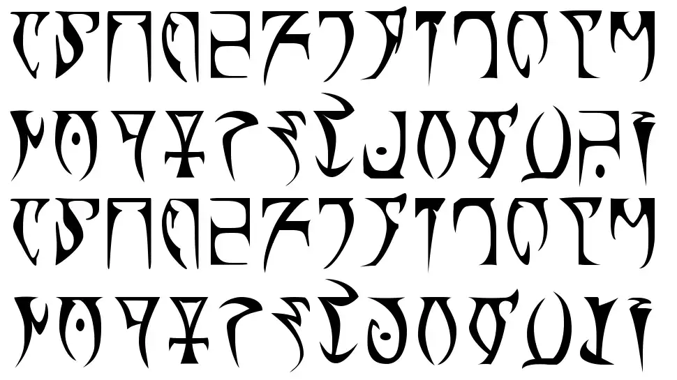 Daedra font