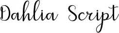 Dahlia Script