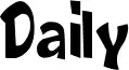 Daily font