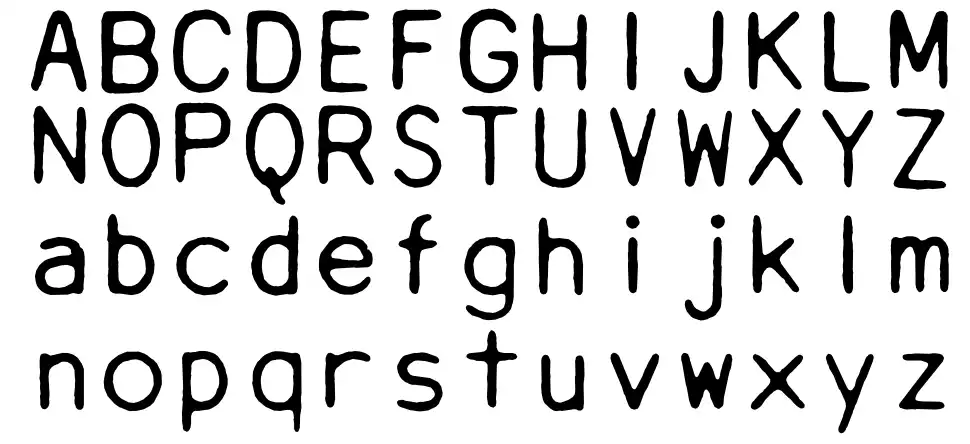 Daisy Wheel font