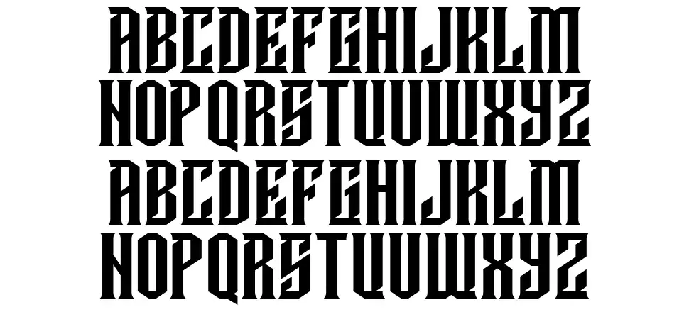 Damages font
