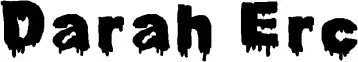 Darah Erc font