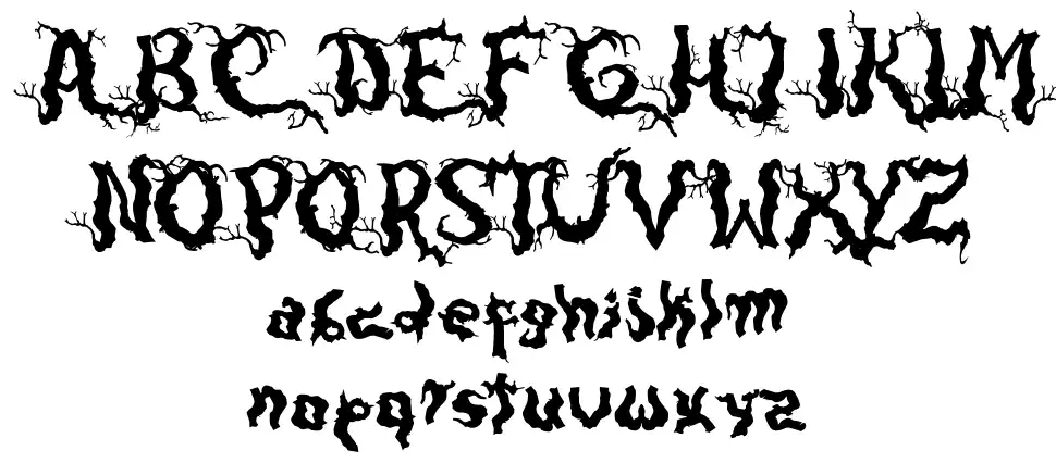 Darkwood font