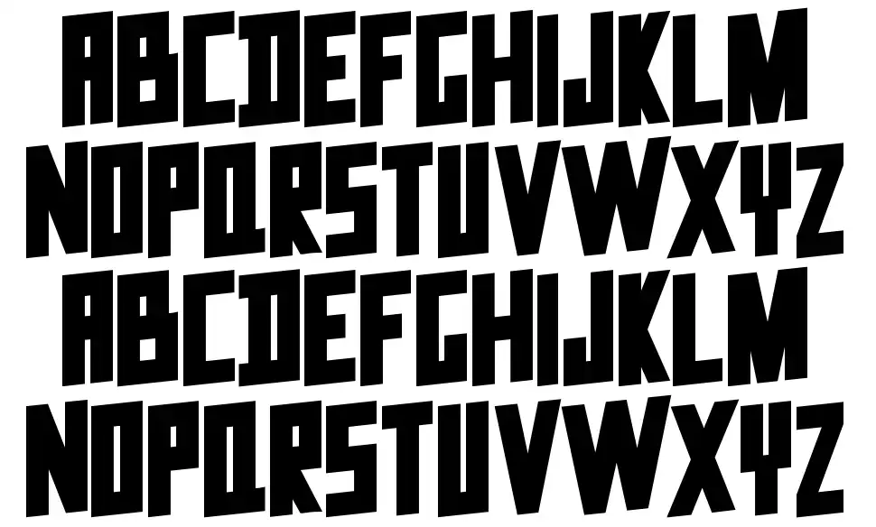 Data Trash font