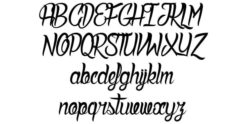 Deadly Inked font