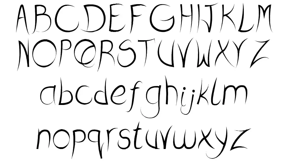 December Reaper font