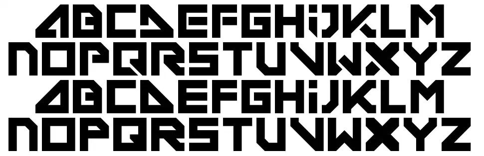 Deconditioned Reflex font