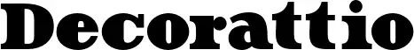 Decorattio font