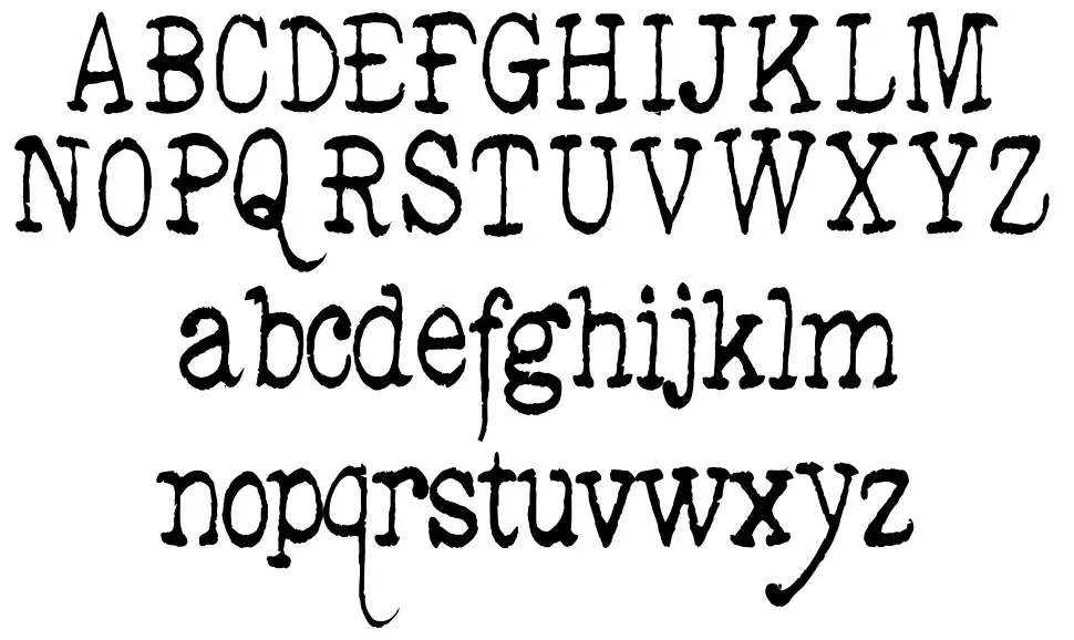 Ded End font