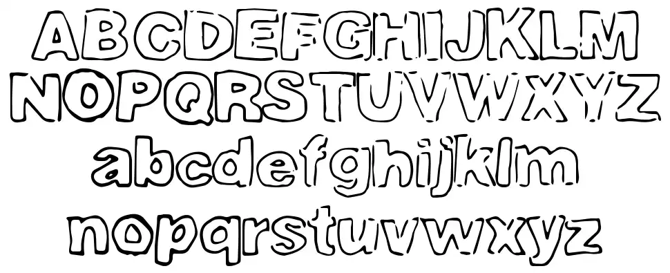 Block Letter Format Font Block Letter Format Font