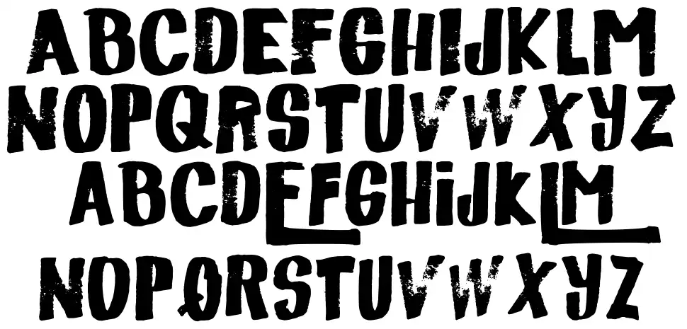 Descolorido schriftart
