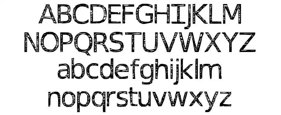 Deus Etched Machina font