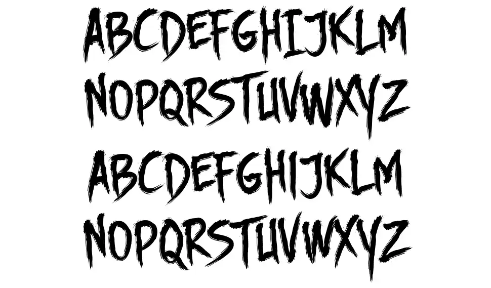 DHF Story Brush font