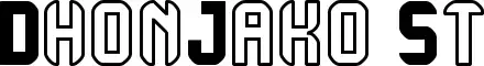 DhonJako St font
