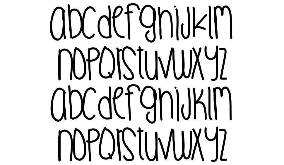 Digital Love font