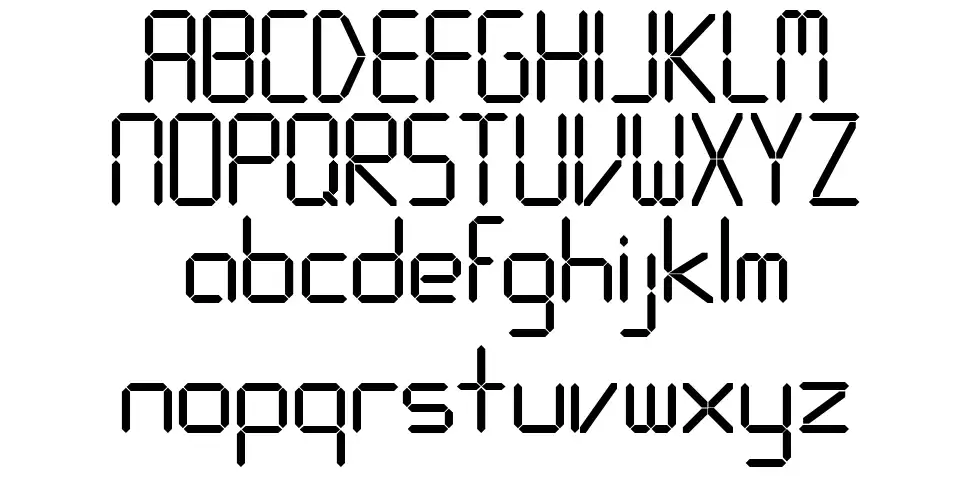 Digitalism font
